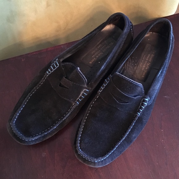 to boot new york suede loafer